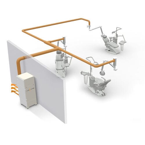 Sistema di aspirazione per aerosol - VXC - Airsafe - per studio dentistico / per laboratorio