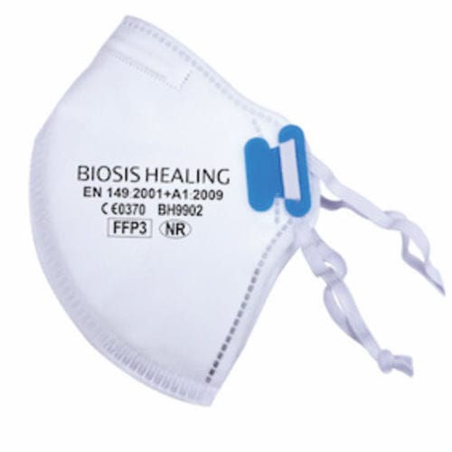 Mascherina di protezione FFP3 - BH-YTD-15.5×10.5 No.6 - Beijing Biosis Healing Biological Technology - in tessuto / con filtro / semimaschera