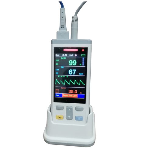 Pulsossimetro palmare - SP21 - Shenzhen Raysintone Technology Co.,Ltd - medico / per cure domiciliari / per l'insegnamento