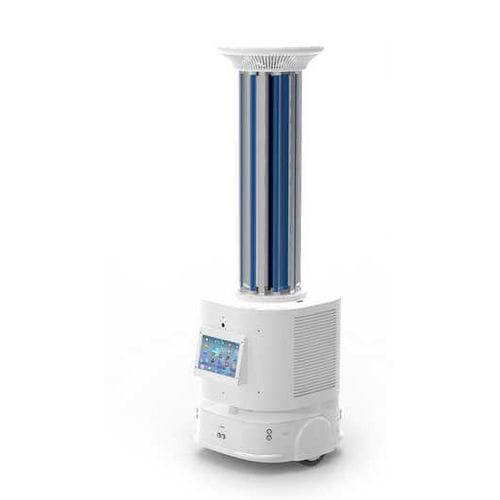 Robot di disinfezione per ospedale - M2-W1 - Hangzhou Amy Robot Co.,Ltd. - per laboratorio / UV / UV-C