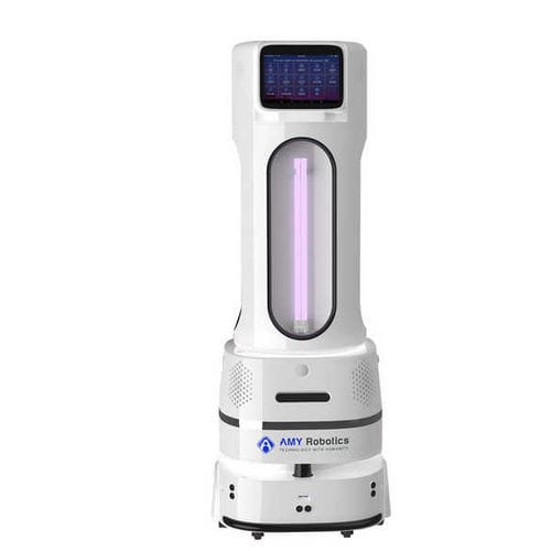Robot di disinfezione per ospedale - M2-W2 - Hangzhou Amy Robot Co.,Ltd. - per laboratorio / UV / UV-C