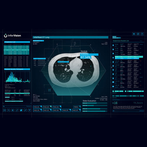 Software medico - Beijing Infervision Technology Co. Ltd. - clinico / di analisi / per reportistica