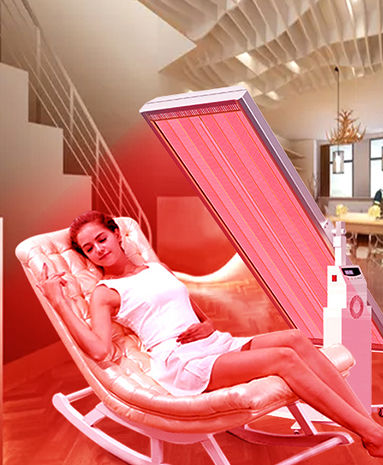 Lampada di fototerapia estetica - M1 - Guangzhou Merican Optoelectronic Technology - con rotelle / luce rossa