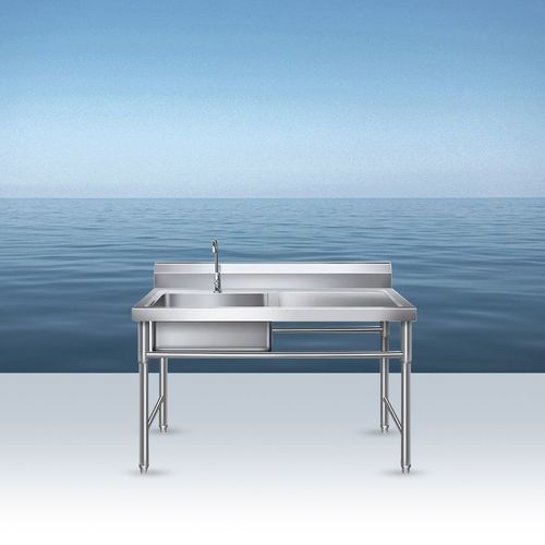 Tavolo per camera bianca - Airkey Envirotech Co., Ltd. - rettangolare / con lavandino / in acciaio inossidabile