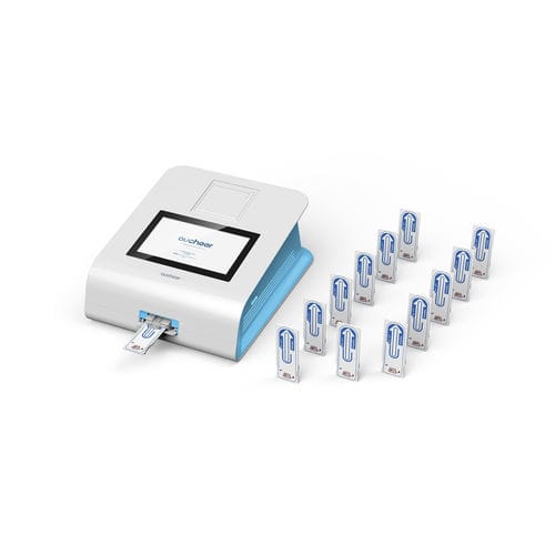 Analizzatore immunologico automatico - iSort 300 - AUCHEER BIOTECHNOLOGY - per diagnosi clinica / microfluidico / a chemiluminescenza