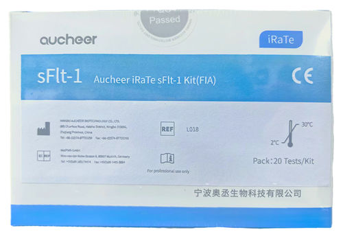 Kit di test sFLt-1 - AUCHEER BIOTECHNOLOGY - Preeclampsia / di siero / CLIA