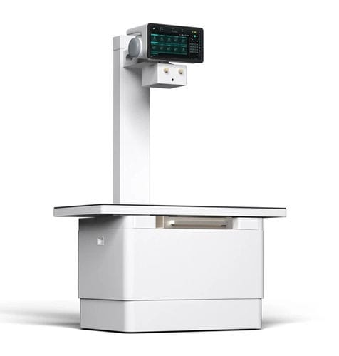 Sistema di radiografia veterinaria digitale - YSF32V-B - Fatali Medical - con tavolo