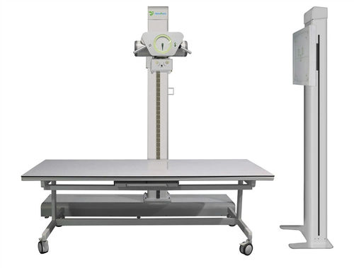 Sistema di radiografia analogico - FTLDR500-B2 - Fatali Medical - per radiografia multidisciplinare / con tavolo mobile / con bucky da terra