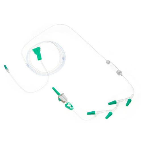 Prolunga da perfusione a 4 vie - BQ190013 - BQ+ Medical - LUER®-lock / pediatrica
