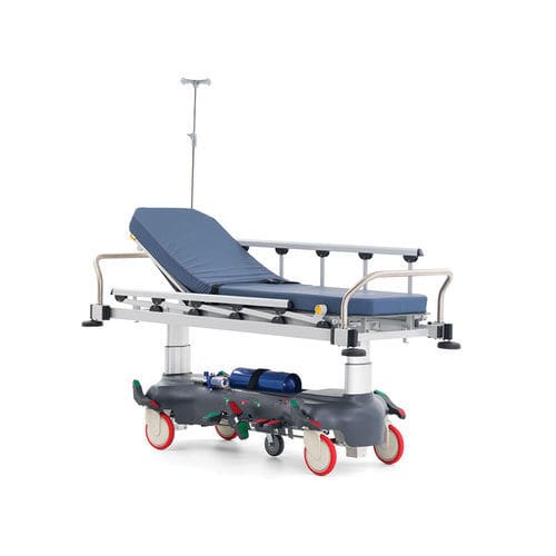 Barella con carrello di emergenza - PS5  - Titanmed - manuale / Trendelenburg / anti-Trendelenburg