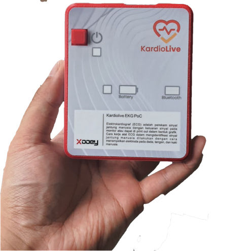 Registratore di eventi ECG 1 canale - X-KARDIOLIVE - PT. Xirka Dama Persada - con connessione wireless
