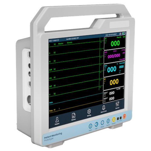 Monitor portatile per paziente - XPM-12EPGT - PT. Xirka Dama Persada - ECG / RESP / TEMP