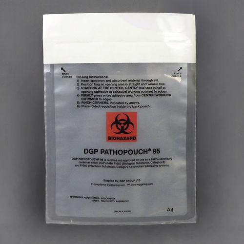 Sacchetto di imballaggio per campioni biologici - BP003 - DGP Intelsius GmbH - da trasporto / su misura