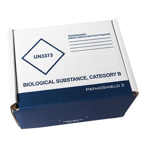 Scatola da imballaggio per prodotti farmaceutici - PathoShield 3 - DGP Intelsius GmbH - per campioni biologici / da trasporto / di carta