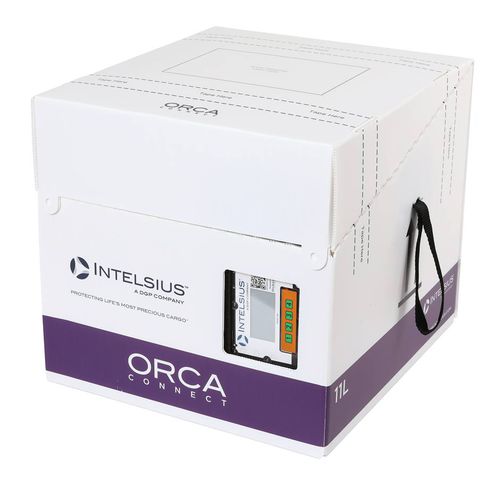 Scatola da imballaggio per campioni biologici - ORCA Connect Vision - DGP Intelsius GmbH - per prodotti farmaceutici / per prodotti termosensibili / per vaccini