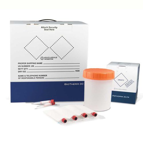 Contenitore per campioni di trasporto - BioTherm - DGP Intelsius GmbH - a temperatura controllata / con tappo a vite