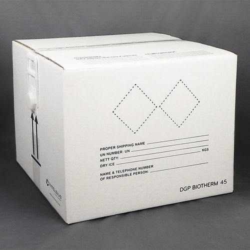 Scatola da imballaggio per prodotti farmaceutici - BIOTHERM 45P CRT - DGP Intelsius GmbH - per campioni biologici / da trasporto / per prodotti termosensibili