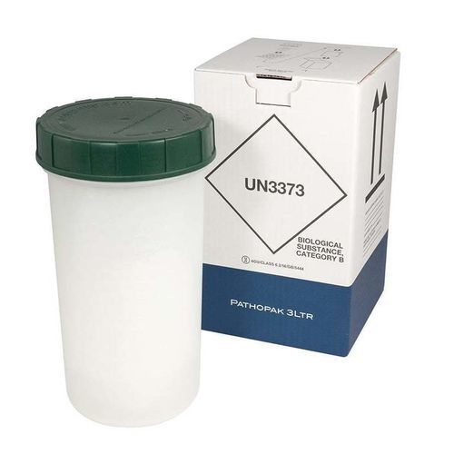 Contenitore per campioni di trasporto - PathoPak 3L - DGP Intelsius GmbH - per rischio biologico / faringeo / nasofaringeo