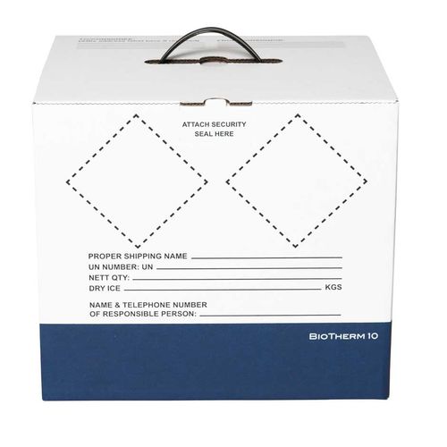 Scatola da imballaggio per campioni biologici - BioTherm 10 - DGP Intelsius GmbH - da trasporto / di carta / a temperatura controllata