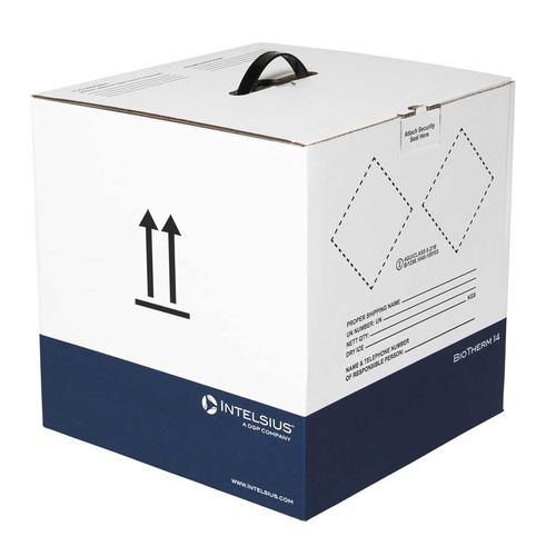Scatola da imballaggio per prodotti farmaceutici - BioTherm 14 DI - DGP Intelsius GmbH - per campioni biologici / da trasporto / di carta