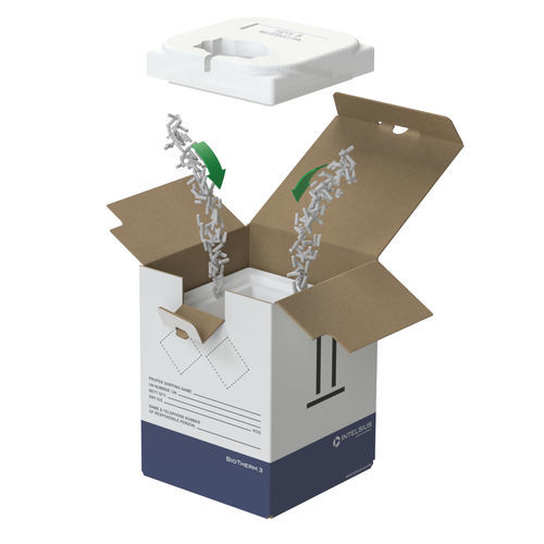 Scatola da imballaggio per prodotti farmaceutici - BIOTHERM 3 DI - DGP Intelsius GmbH - per campioni biologici / da trasporto / per prodotti termosensibili