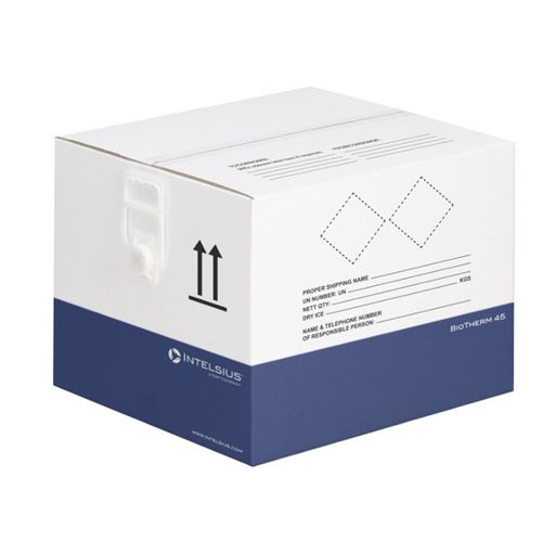 Scatola da imballaggio per prodotti farmaceutici - BIOTHERM 45  - DGP Intelsius GmbH - per campioni biologici / da trasporto / per prodotti termosensibili