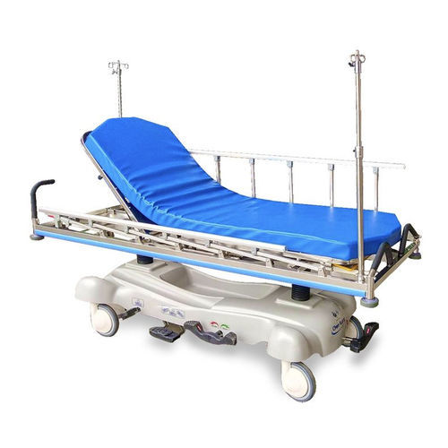 Barella con carrello di emergenza - EAL-OF4-T-SS - Chen Kuang Industries - idraulica / ripieghevole / Trendelenburg
