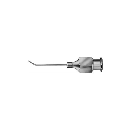 Cannula per iniezione intravitreale - E0499 27 - Storz Eye - curva / in acciaio inossidabile / autoclavabile