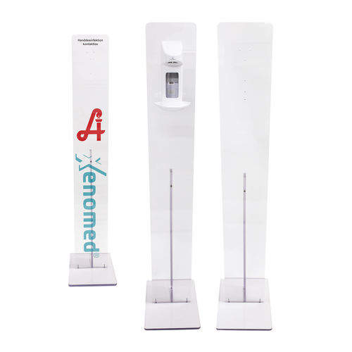 Dispenser igienizzante da terra - SD100 series - EURANEG GmbH - con azionamento a mano