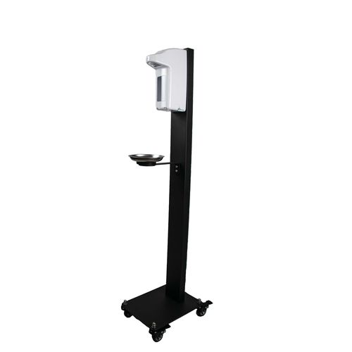 Dispenser igienizzante da terra - SD140 - EURANEG GmbH - con rotelle / con azionamento a mano