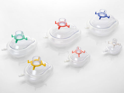 Maschera per anestesia monouso - B2100 - Ningbo Xinwell Medical Technology - trasparente