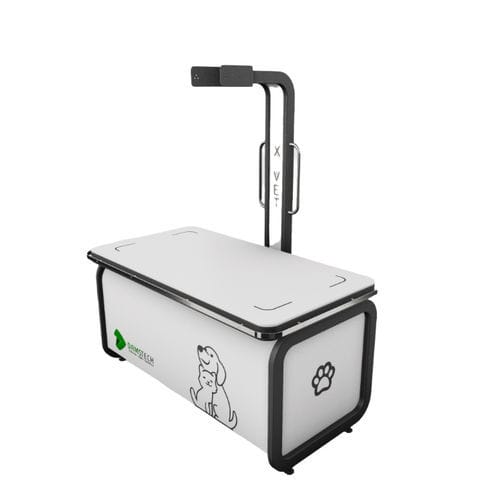 Tavolo per radiografia veterinaria con colonna portatubo - X-VET - Damstech sas
