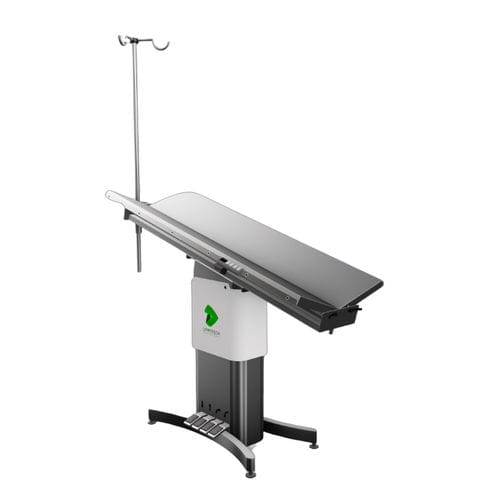 Tavolo operatorio veterinario elettrico - J-VET PREMIUM - Damstech sas - per animali di grossa taglia / per animali da compagnia / con vassoio a V