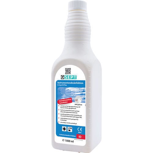 Disinfettante per strumenti chirurgici - G-SEPT I-Des Plus - Glomin - liquido / 1000 ml