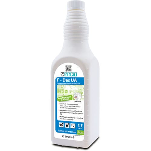 Disinfettante per pavimenti e altre superfici - G-SEPT F-Des UA - Glomin - liquido / 1000 ml