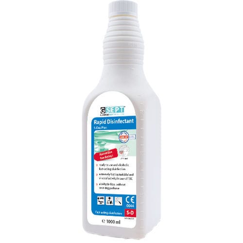 Disinfettante per pavimenti e altre superfici - G-SEPT D-Des Plus - Glomin - liquido / 1000 ml / a base di alcol