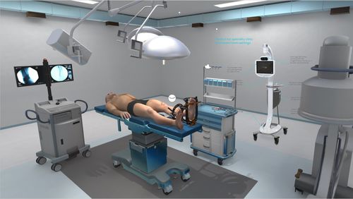 Piattaforma di realtà virtuale immersiva - VIROO® - Virtualware - per chirurgia / per cure infermieristiche / per la formazione medica