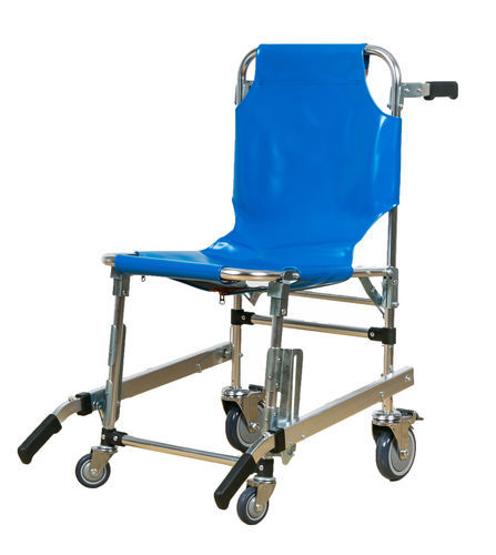 Sedia di evacuazione montascale - YHR-W2 - Zhangjiagang Herui Medical Equipment Co., Ltd. - pieghevole / con schienale regolabile / elevatrice