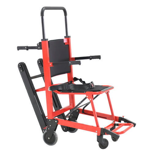 Sedia di evacuazione montascale - YHR-W5 - Zhangjiagang Herui Medical Equipment Co., Ltd. - pieghevole / con schienale regolabile / con rotelle