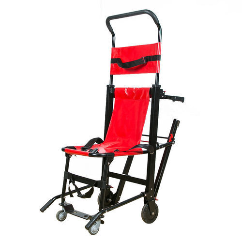 Sedia di evacuazione montascale - YHR-W6 - Zhangjiagang Herui Medical Equipment Co., Ltd. - pieghevole / ad altezza regolabile / con schienale regolabile