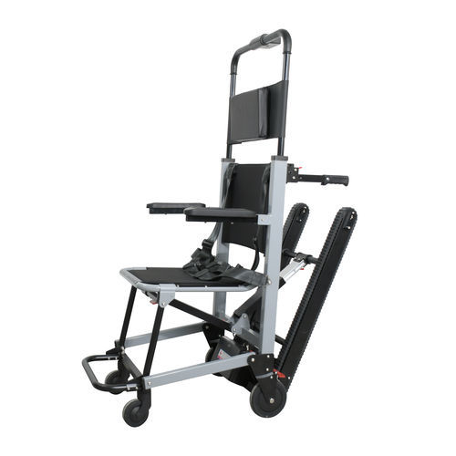 Sedia di evacuazione montascale - YHR-LD10 - Zhangjiagang Herui Medical Equipment Co., Ltd. - elettrica / pieghevole / con schienale regolabile