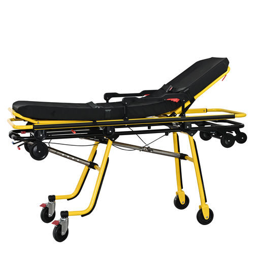 Barella con carrello per ambulanze - YHR-A9 - Zhangjiagang Herui Medical Equipment Co., Ltd. - da trasporto / di emergenza / manuale