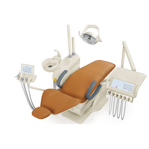 Riunito odontoiatrico con poltrona elettrica - HY-E60 - Foshan Haiyue Medical Equipment Co., Ltd. - con sistema di igiene / con camera intraorale / con portastrumenti