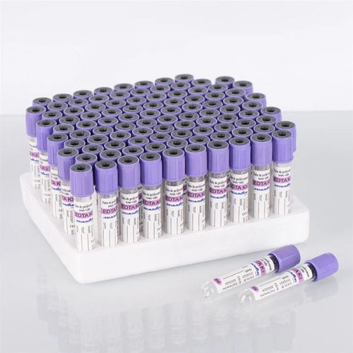 Provetta per prelievi EDTA K2 - Cangzhou Yongkang Medical Devices Co., Ltd. - di VES / cilindrico / al plasma