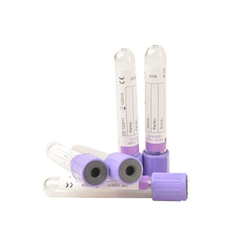 Provetta per prelievi EDTA - Cangzhou Yongkang Medical Devices Co., Ltd. - per diagnostica / cilindrico / di sangue