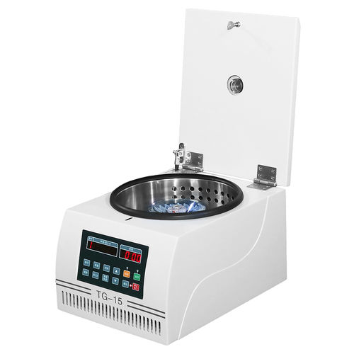 Centrifuga da laboratorio - TG-15 - Sichuan Shuke Instrument Co.,Ltd - da banco / a rotore angolare / ventilata