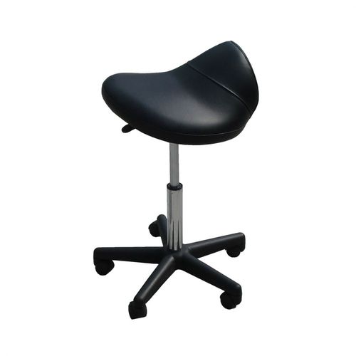 Sgabello per struttura sanitaria - Stabil  - Stabil Equipment Ltd (UK) - ad altezza regolabile / con rotelle / a forma di sella