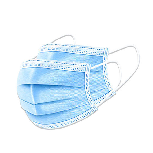 Mascherina chirurgica in polipropilene - WM-FM04 - Hubei Wenmai Healthcare - per adulti / scatola da 50 pezzi / blu