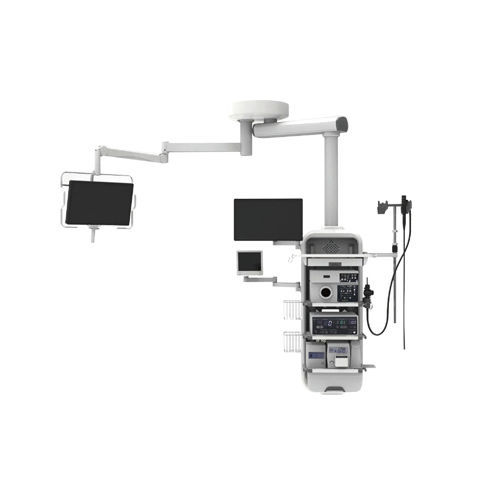 Braccio di distribuzione a soffitto - G-D3-1-MP13 - Galbino Technology - per endoscopia / modulare / ad altezza regolabile