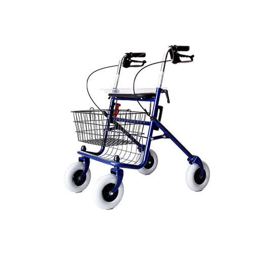 Deambulatore rollator a 4 ruote - G-D11-7-RO7 - Galbino Technology - telaio in alluminio / con sedile
